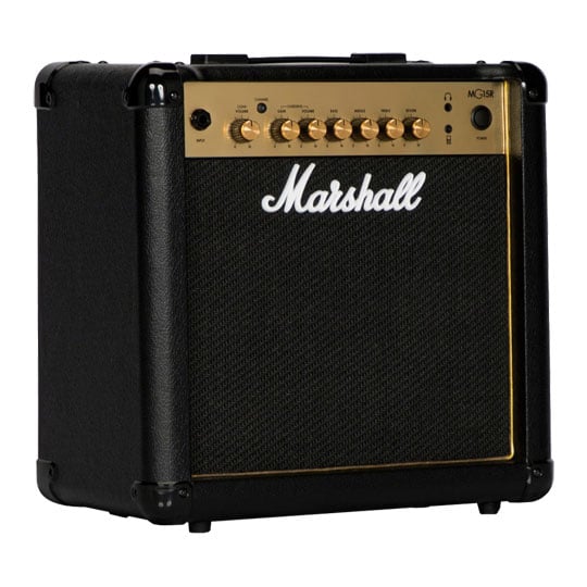 (B-Stock) Marshall MG15R 15W Black and gold Guitar Combo : image 3