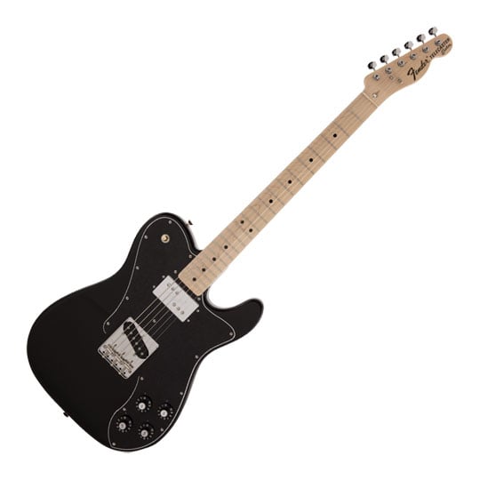 Fender Made in Japan Traditional 70s Telecaster Custom, Maple Fingerboard, Black
