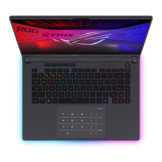 ASUS ROG Strix G16 G615 16" WQXGA 300Hz Intel Core Ultra 9 RTX 5080 Gaming Laptop : image 3