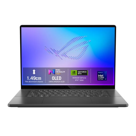 ASUS ROG Zephyrus G16 GU606 16" WQXGA 240Hz Intel Core Ultra 9 RTX 5060 Gaming Laptop ASUS ROG Zephyrus G16 GU606 16" WQXGA 240Hz Intel Core Ultra 9 RTX 5060 Gaming Laptop