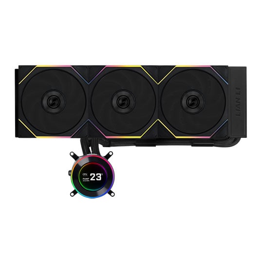 Lian Li Hydroshift II LCD-C 360TL Flex Black All-in-One CPU Cooler