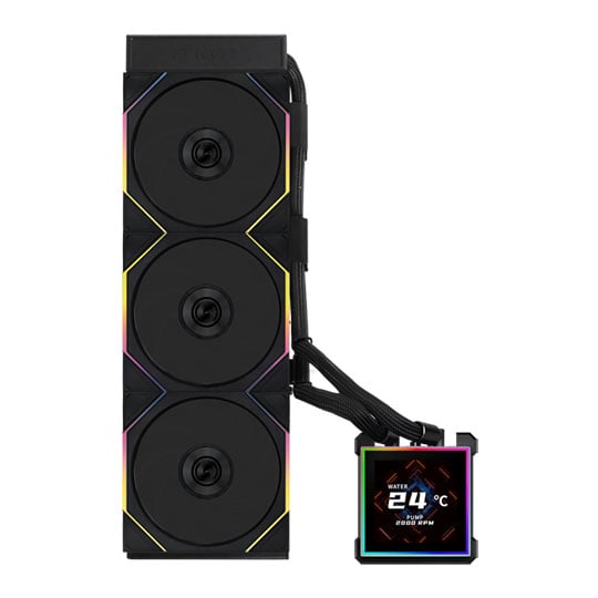 Lian Li Hydroshift II LCD-S 360TL Flex Black All-in-One CPU Cooler Lian Li Hydroshift II LCD-S 360TL Flex Black All-in-One CPU Cooler