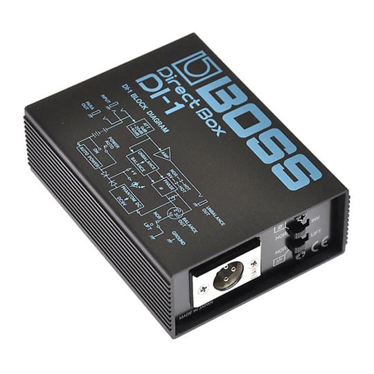 (Open Box) Boss DI-1 Professional Direct Box (Open Box) Boss DI-1 Professional Direct Box