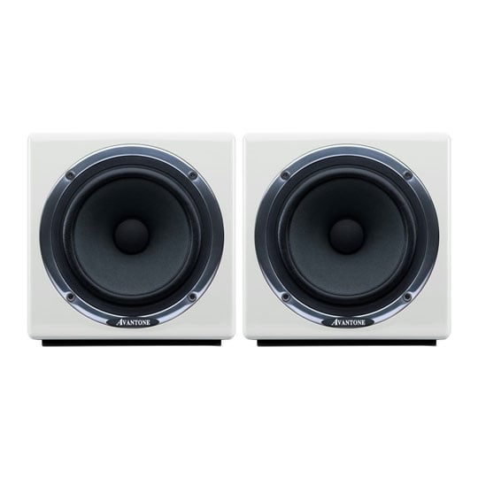 Avantone MixCubes Active White Full-Range Mini Reference Monitors (Pair)