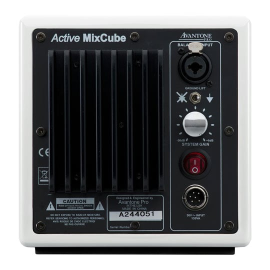 Avantone MixCubes Active White Full-Range Mini Reference Monitors (Pair)