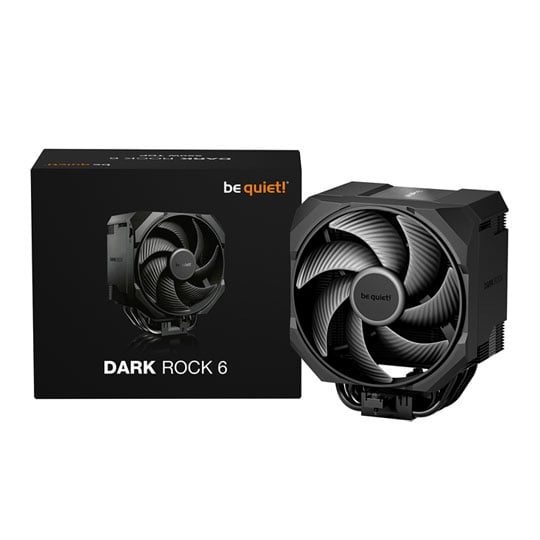 be quiet! Dark Rock 6 Black Intel / AMD Single Tower Air CPU Cooler