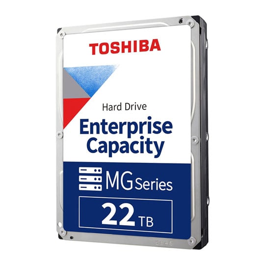 Toshiba MG11 Cloud-Scale 22TB 3.5" Enterprise / NAS SATA III Helium 7200RPM HDD / Hard Disk Drive Toshiba MG11 Cloud-Scale 22TB 3.5" Enterprise / NAS SATA III Helium 7200RPM HDD / Hard Disk Drive