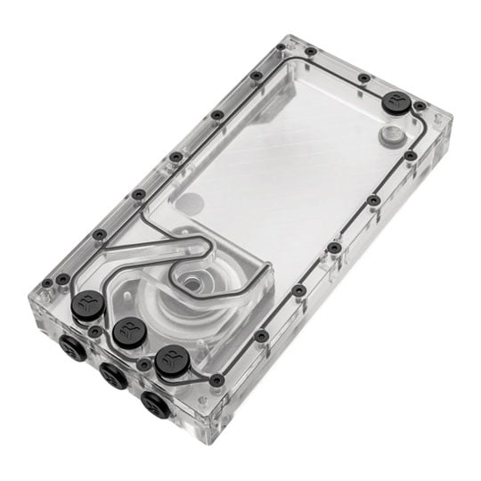 Refurbished EK-Quantum Kinetic³ FLT 240 D5 D-RGB Plexi Reservoir Body