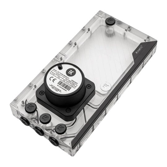Refurbished EK-Quantum Kinetic³ FLT 240 D5 D-RGB Plexi Reservoir Body
