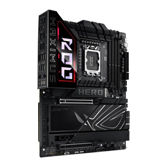 ASUS ROG MAXIMUS Z890 HERO Motherboard with ASUS ROG Ryuo IV 360 ARGB Black AIO Bundle