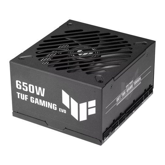 ASUS TUF Gaming 650W Gold EVO Fully Modular 80+ Gold ATX 3.1 Black Power Supply ASUS TUF Gaming 650W Gold EVO Fully Modular 80+ Gold ATX 3.1 Black Power Supply