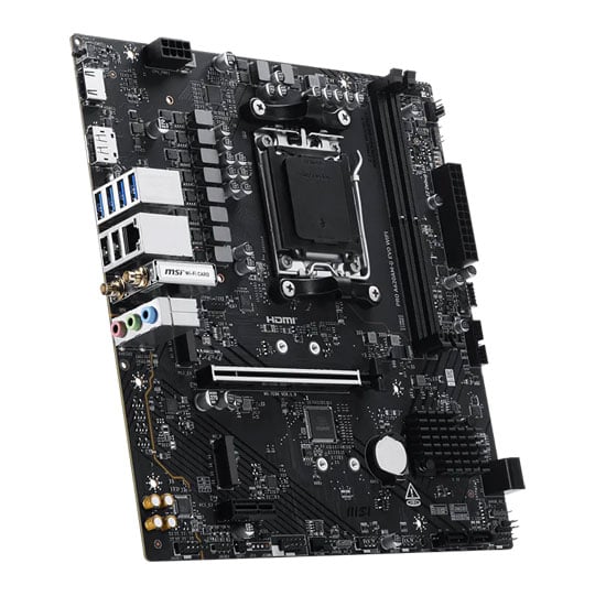 MSI PRO A620AM-G EVO Wi-Fi AM5 DDR5 PCIe 4.0 Micro-ATX Motherboard : image 4