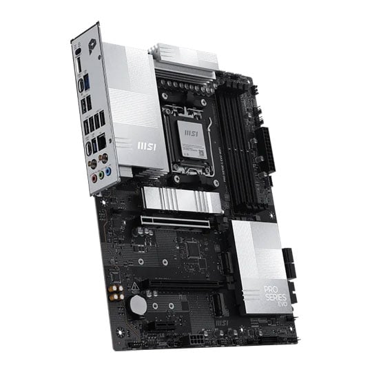MSI PRO X870E-S EVO Wi-Fi AM5 DDR5 PCIe 5.0 ATX Motherboard : image 3