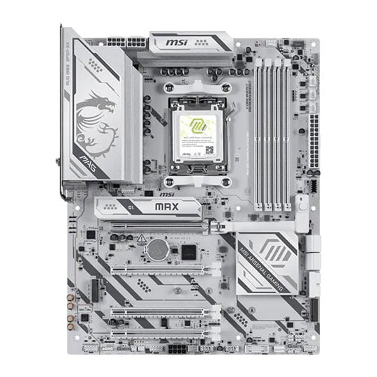 MSI MAG B850 GAMING PLUS MAX WIFI AM5 DDR5 PCIe 5.0 ATX Motherboard MSI MAG B850 GAMING PLUS MAX WIFI AM5 DDR5 PCIe 5.0 ATX Motherboard