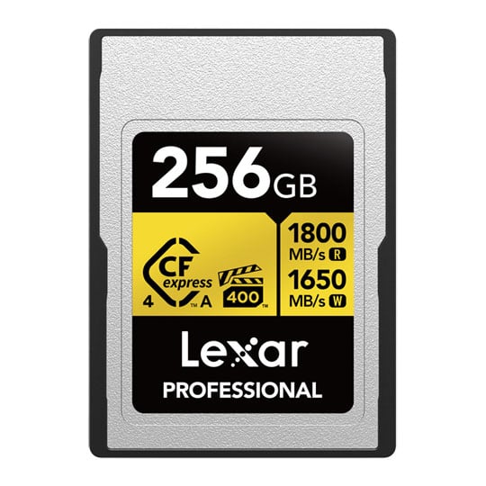 Lexar Gold CFexpress 4.0 Type A Card (256GB)