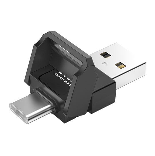 Xclio USB-C/USB-A Dual Plug Bluetooth 6.0 Adapter : image 2