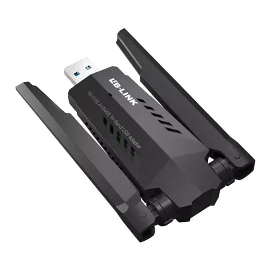 LB-Link AXE5400 WiFi 6E High Speed Wireless USB Adapter Hi-Gain Antenna : image 4
