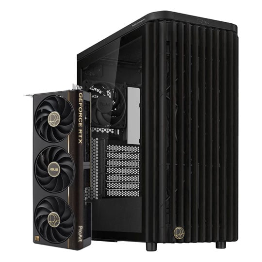 ASUS ProArt NVIDIA GeForce RTX 5080 OC Graphics Card with ProArt PA401 Wood Edition TG Bundle