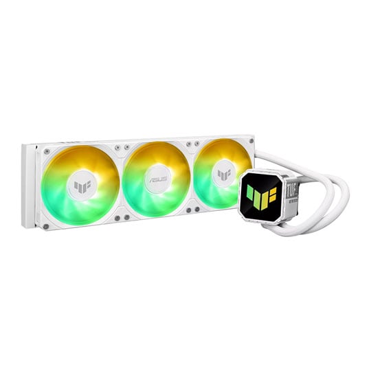 ASUS TUF Gaming LC III 360 ARGB White Edition All-In-One Intel / AMD CPU Liquid Cooler ASUS TUF Gaming LC III 360 ARGB White Edition All-In-One Intel / AMD CPU Liquid Cooler