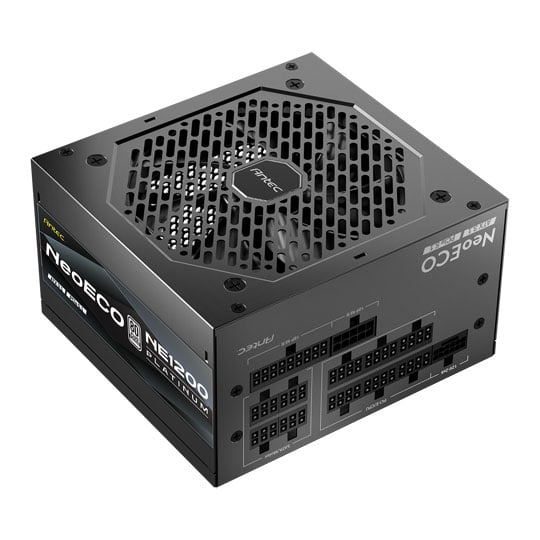 Antec NEOECO NE1200 Platinum 1200W Fully Modular 80+ Platinum ATX 3.1 Black Power Supply : image 2