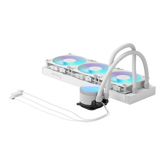 Fractal Design Radius 360 RGB White All in One Liquid CPU Cooler Fractal Design Radius 360 RGB White All in One Liquid CPU Cooler