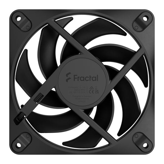 Fractal Design Dynamic 3 12 120mm Black PWM High Airflow Fan : image 4