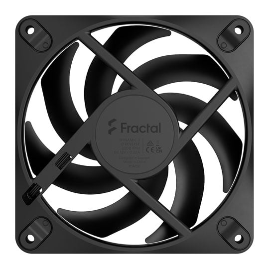 Fractal Design Dynamic 3 12 Reverse 120mm Black PWM High Airflow Fan : image 4