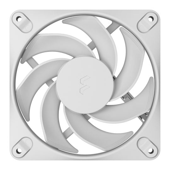 Fractal Design Dynamic 3 12 Reverse 120mm White PWM High Airflow Fan