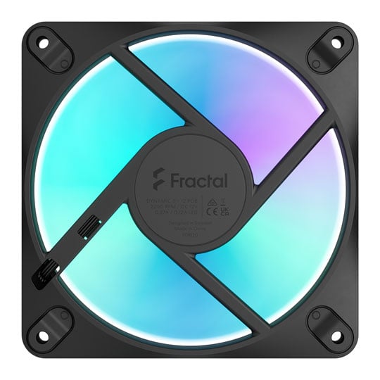 Fractal Design Dynamic 3 12 RGB 120mm Black PWM High Airflow Fan : image 4