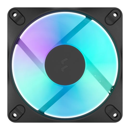 Fractal Design Dynamic 3 12 Reverse RGB 120mm Black PWM High Airflow Fan