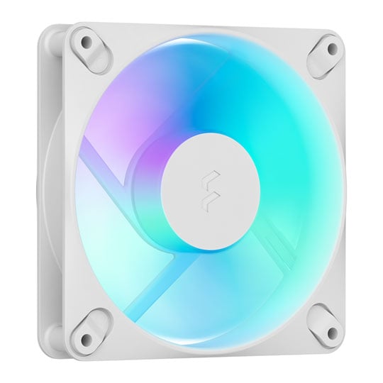 Fractal Design Dynamic 3 12 Reverse RGB 120mm White PWM High Airflow Fan