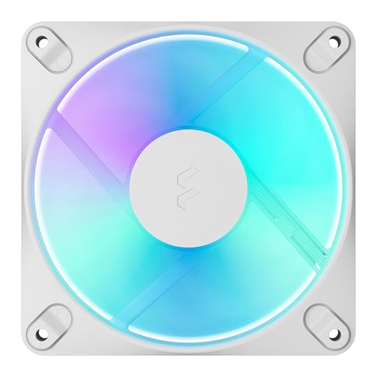 Fractal Design Dynamic 3 12 Reverse RGB 120mm White PWM High Airflow Fan