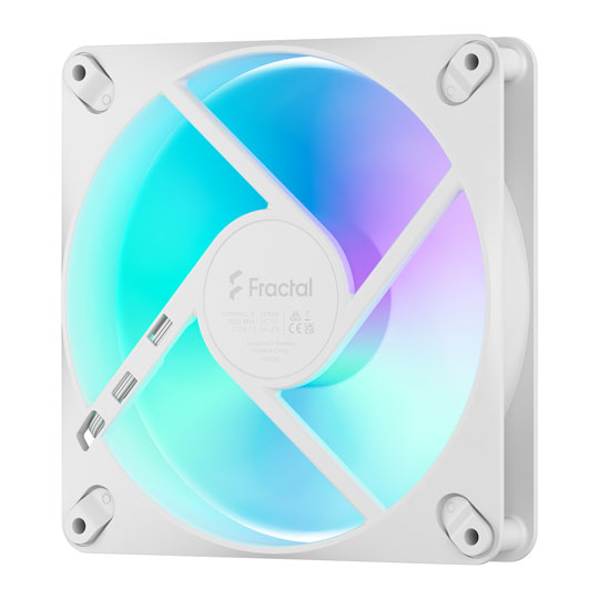 Fractal Design Dynamic 3 14 RGB 140mm White PWM High Airflow Fan : image 3