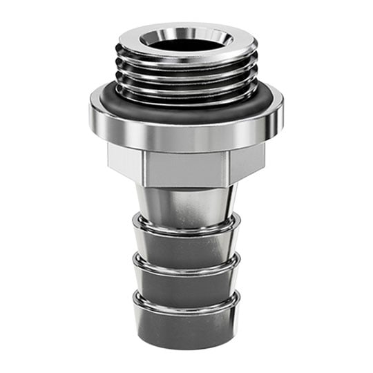 EK-Pro G1/4 Barb Fitting 10mm -  Nickel