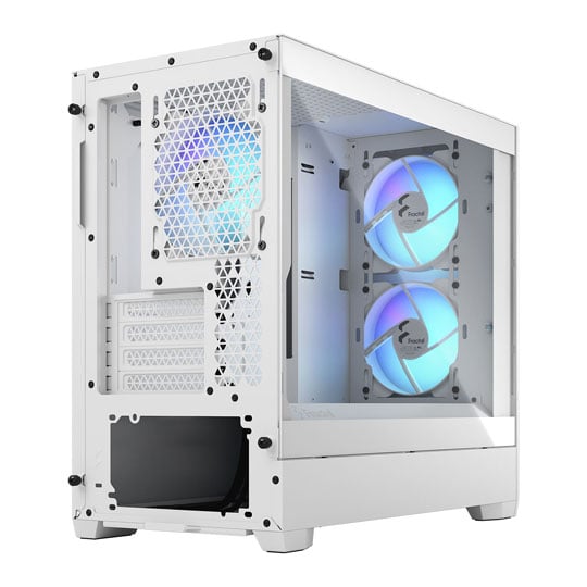 Refurbished Fractal Pop Mini Air RGB White MicroATX Tempered Glass PC Case : image 4