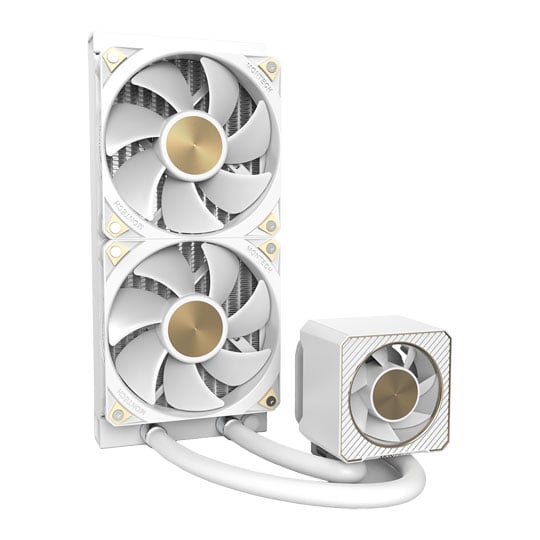 Montech CyberFlow CORE 240 White All in One Liquid CPU Cooler Montech CyberFlow CORE 240 White All in One Liquid CPU Cooler