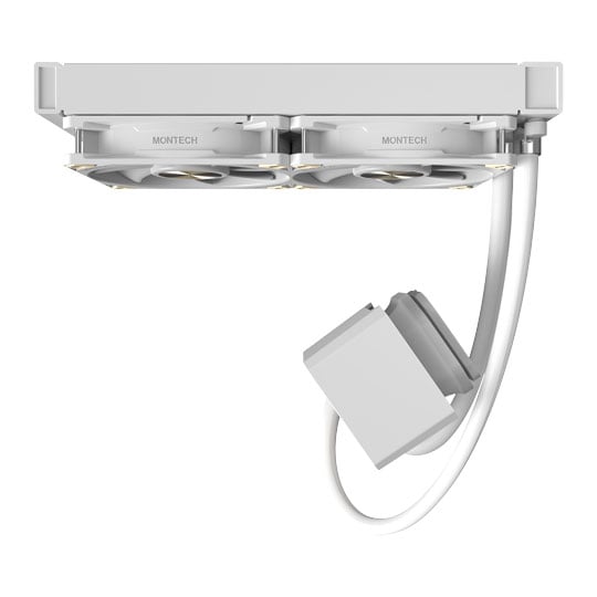 Montech CyberFlow CORE 240 White All in One Liquid CPU Cooler : image 3