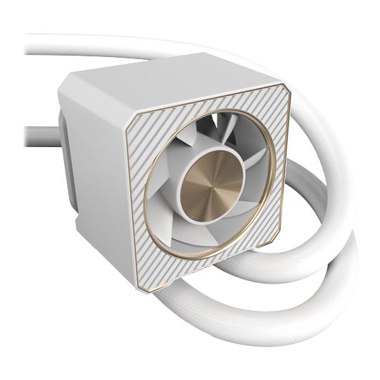 Montech CyberFlow CORE 240 White All in One Liquid CPU Cooler : image 4