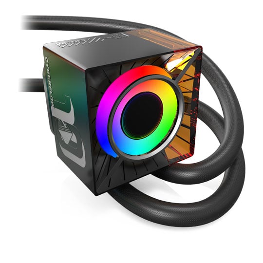Montech CyberFlow ARGB 240 Black All in One Liquid CPU Cooler : image 4