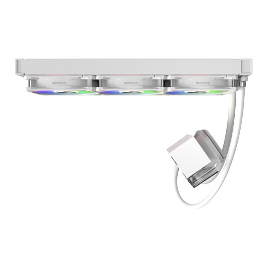 Montech CyberFlow ARGB 360 White All in One Liquid CPU Cooler : image 3