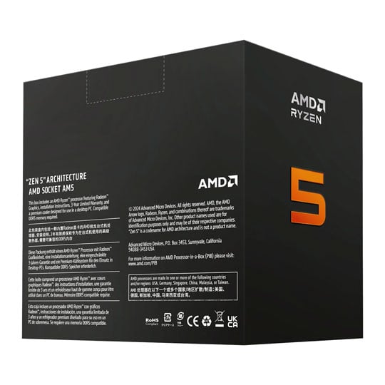 Refurbished AMD Ryzen 5 9600 6 Core AM5 CPU/Processor : image 3