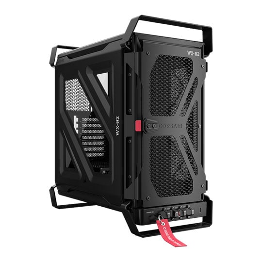 CORSAIR WARTHOG Airflow Black Tempered Glass Mid-Tower ATX PC Case CORSAIR WARTHOG Airflow Black Tempered Glass Mid-Tower ATX PC Case