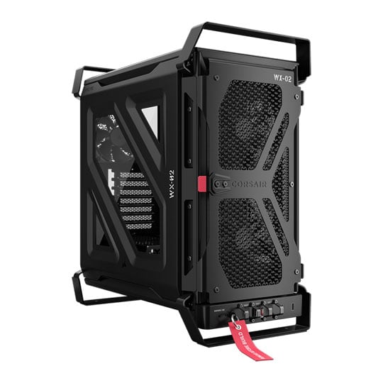 CORSAIR WARTHOG RS Airflow Black Tempered Glass Mid-Tower ATX PC Case : image 1
