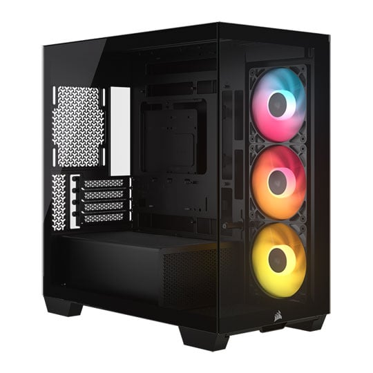 CORSAIR 2800X RS-R ARGB Black MicroATX Tower PC Case : image 1
