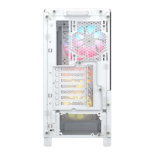 CORSAIR FRAME 4000D LCD RS ARGB White Tempered Glass Mid Tower ATX PC Case with 14.5" XENEON EDGE : image 4