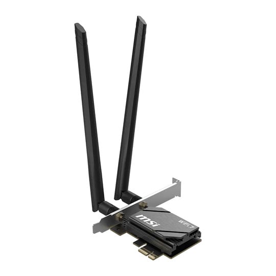 MSI HERALD BE6500 Wi-Fi 7 High Gain Wireless PCIe x1 Adapter : image 4