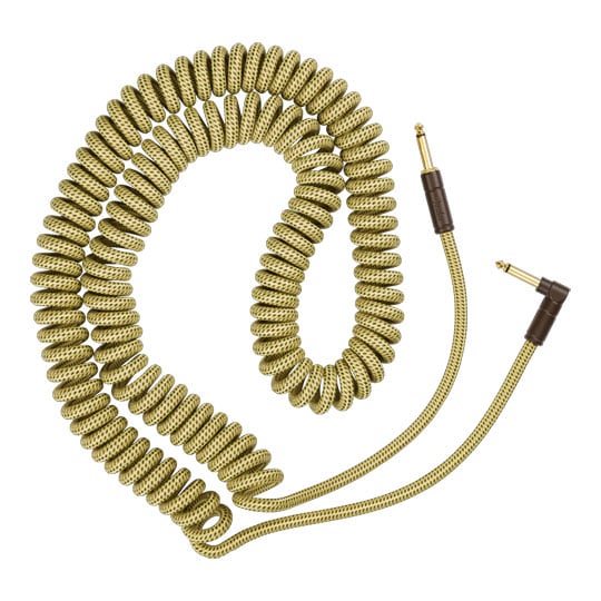 Fender Deluxe Coil Cable, 30', Tweed Fender Deluxe Coil Cable, 30', Tweed