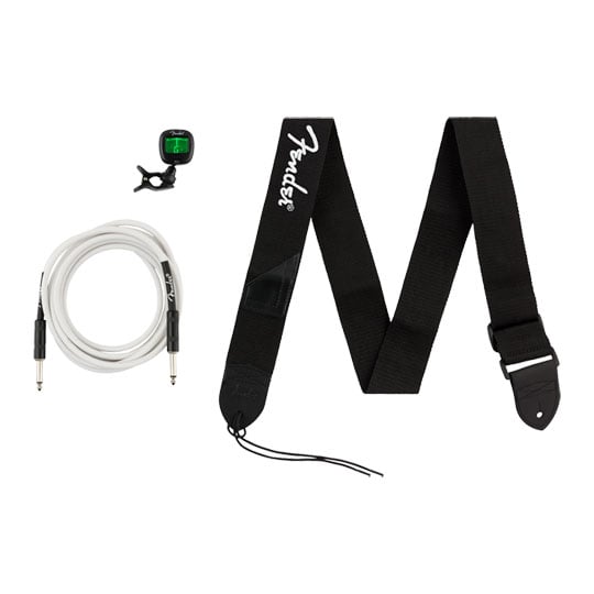 Fender Accessories Bundle Pack - Cable, Tuner, Strap Fender Accessories Bundle Pack - Cable, Tuner, Strap