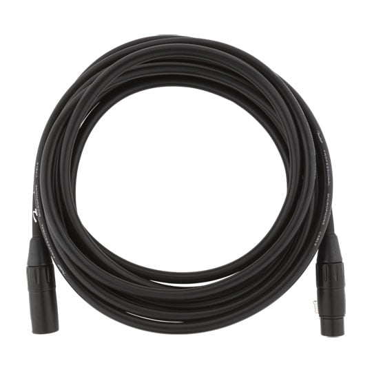 Fender Professional Series Microphone Cable, 15', Black Fender Professional Series Microphone Cable, 15', Black