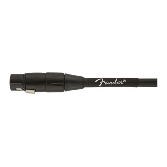 Fender Professional Series Microphone Cable, 10ft, Black Fender Professional Series Microphone Cable, 10ft, Black